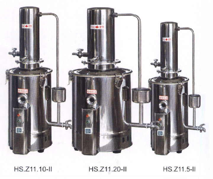 上海躍進 不銹鋼電熱蒸餾水器 HS.Z11.5-II