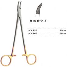 金鐘硬質合金鑲片持針鉗彎 粗針 JCA340 26cm 彎 粗針 0.5