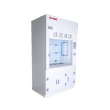 歐萊博pp通風柜FH1500P 長度1.5米，8mmPP材質(zhì)、5mm厚鋼化玻璃實心理化板臺面
