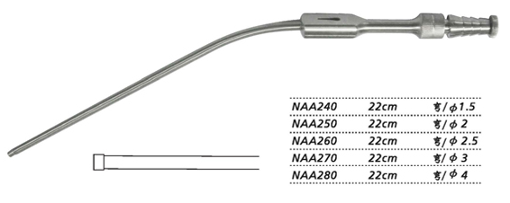 金鐘吸引管22cm 彎 NAA250 22cm 彎 φ2